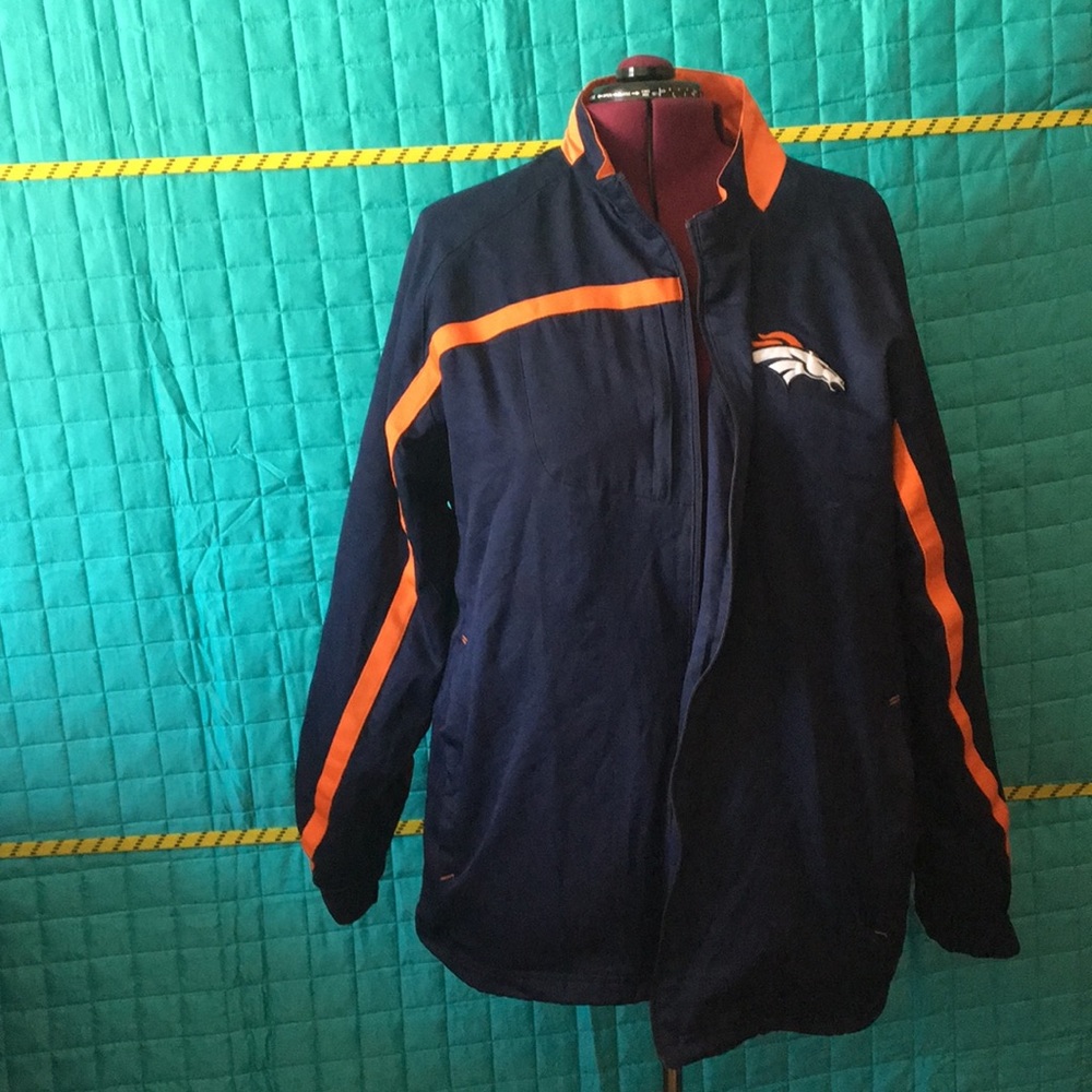 Broncos windbreaker jacket size 2x